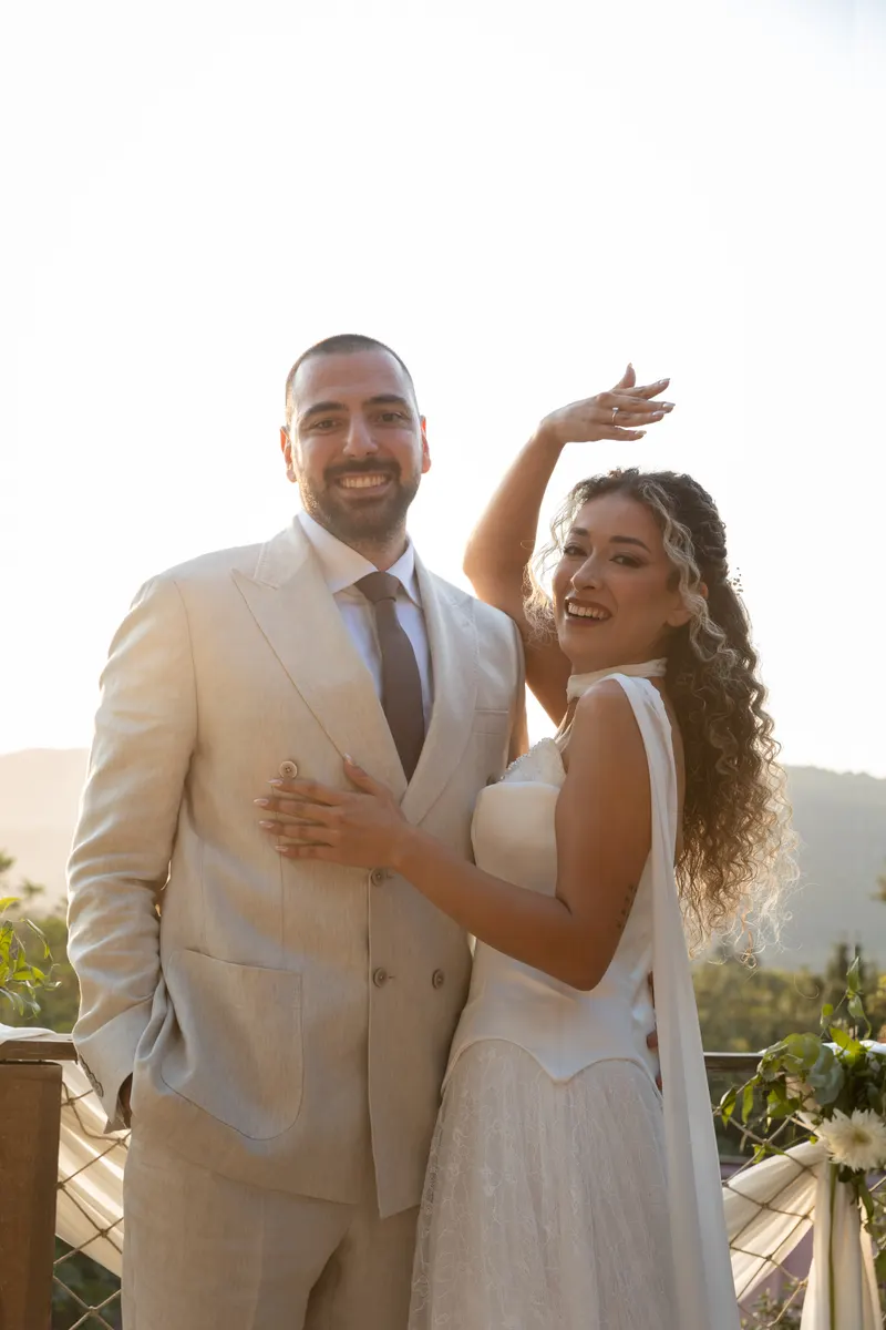 Fatoş ve Merthan nişan - Couple