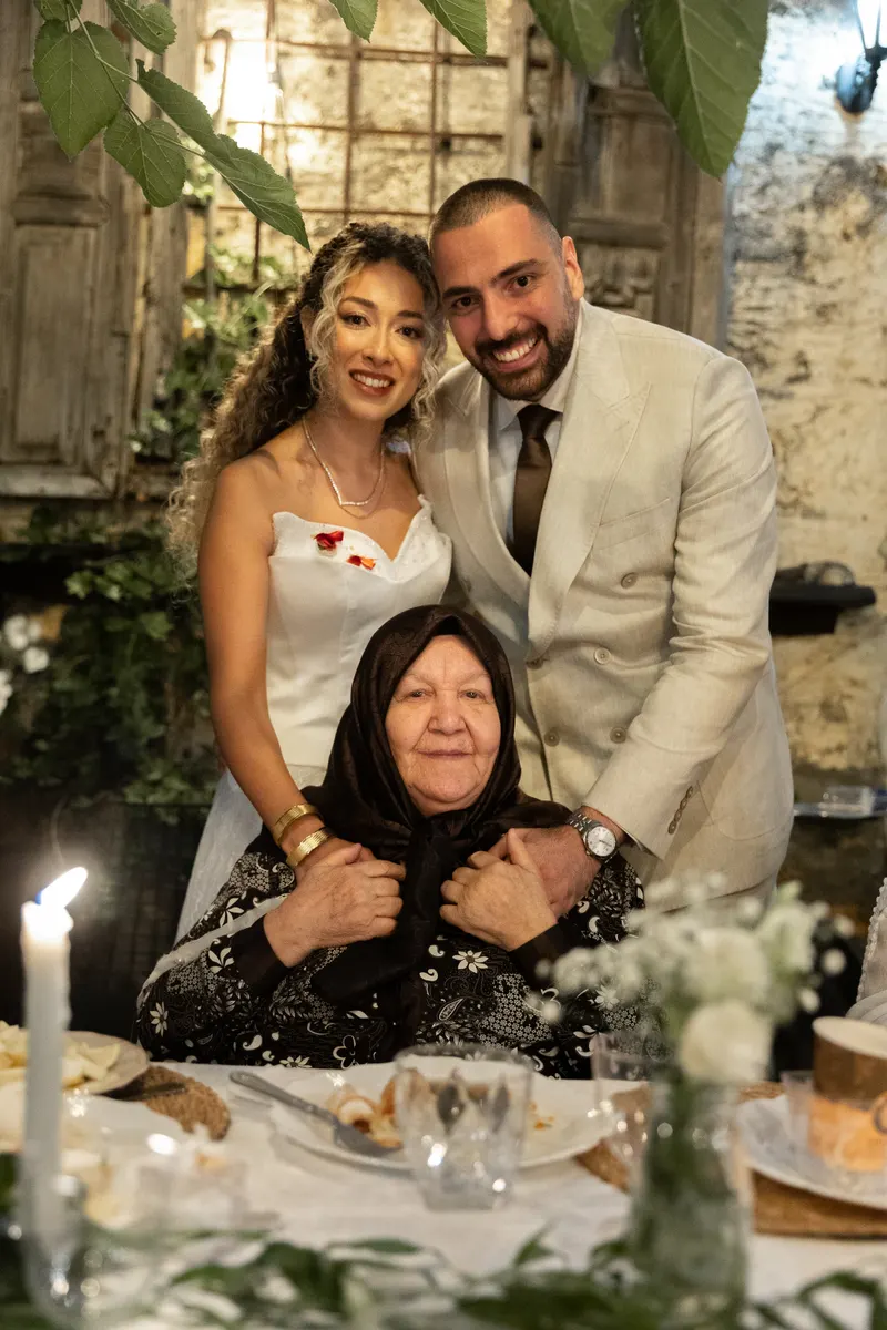 Fatoş ve Merthan engagement photo - Family
