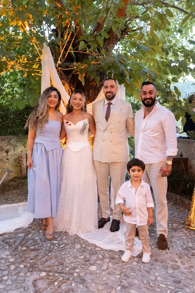 Fatoş ve Merthan engagement photo - Family