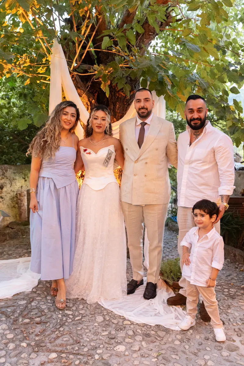 Fatoş ve Merthan engagement photo - Family