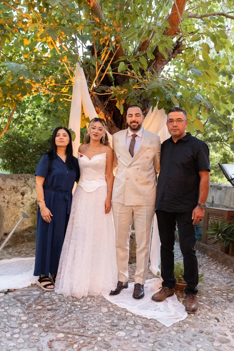 Fatoş ve Merthan engagement photo - Family