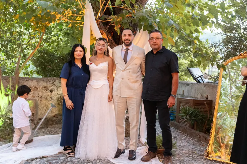 Fatoş ve Merthan engagement photo - Family