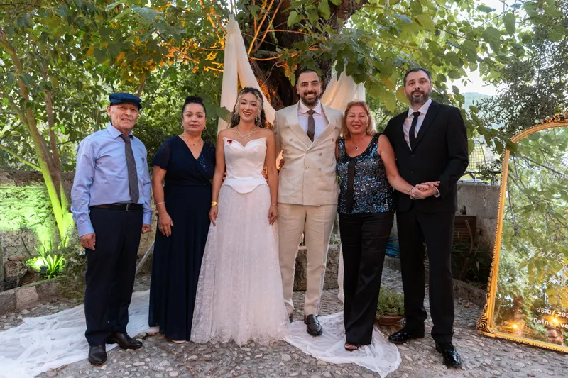 Fatoş ve Merthan engagement photo - Family