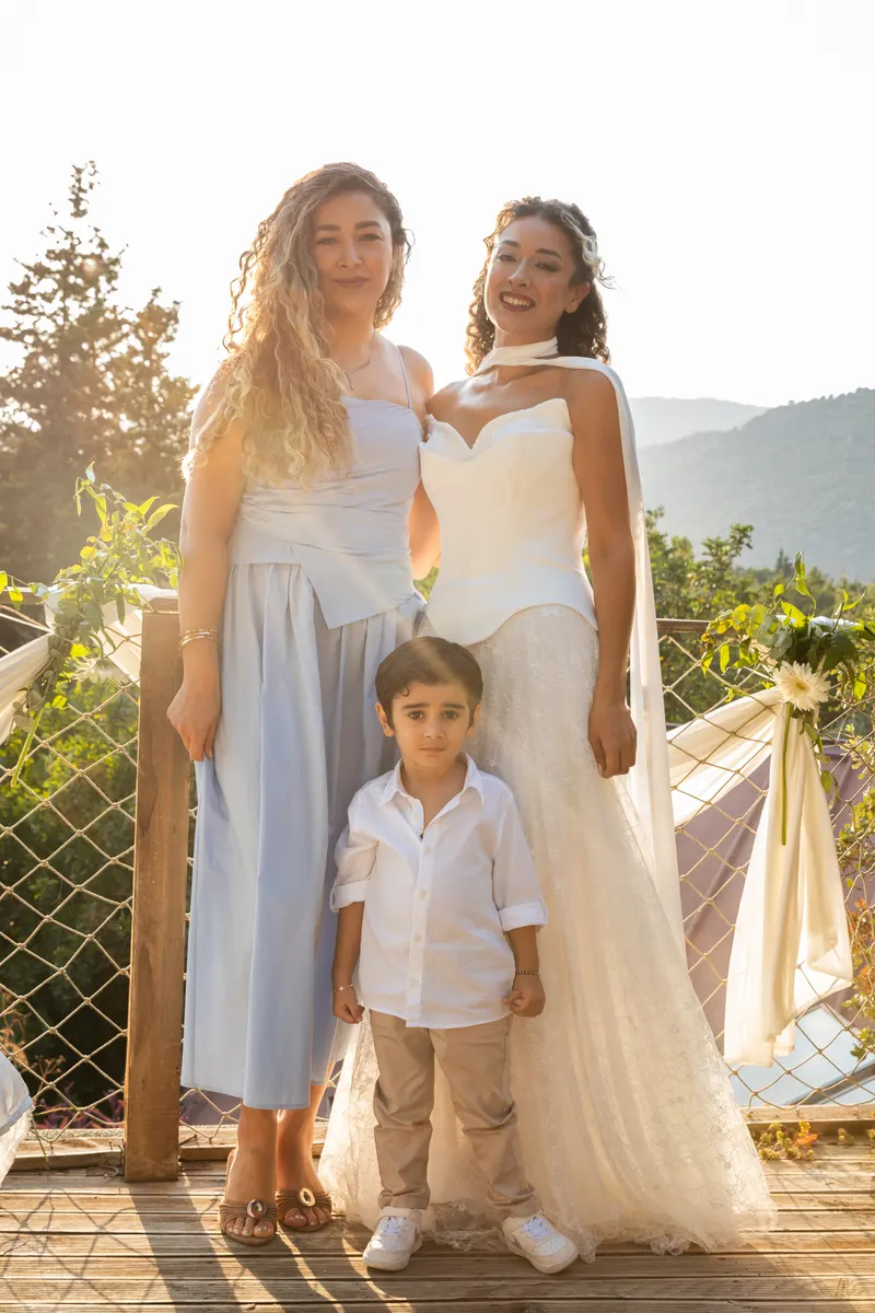 Fatoş ve Merthan engagement photo - Family